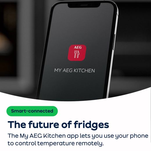 AEG American Fridge Freezer - Stainless Steel - AO Annotation - My AEG Kitchen app